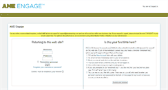 Desktop Screenshot of ameengage.com