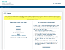 Tablet Screenshot of ameengage.com